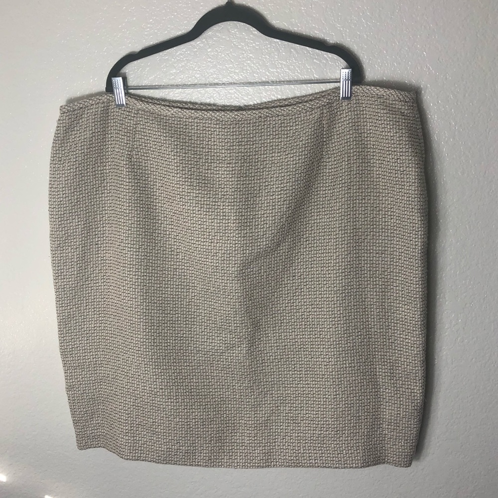 Calvin Klein OYI Suit Plus High Rise Pencil Skirt